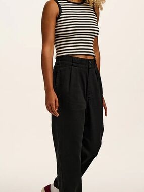 Lucy & Yak Addison Jeans 32 30 Organic Cotton High Waist Worn Once!